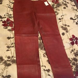 Leather pants